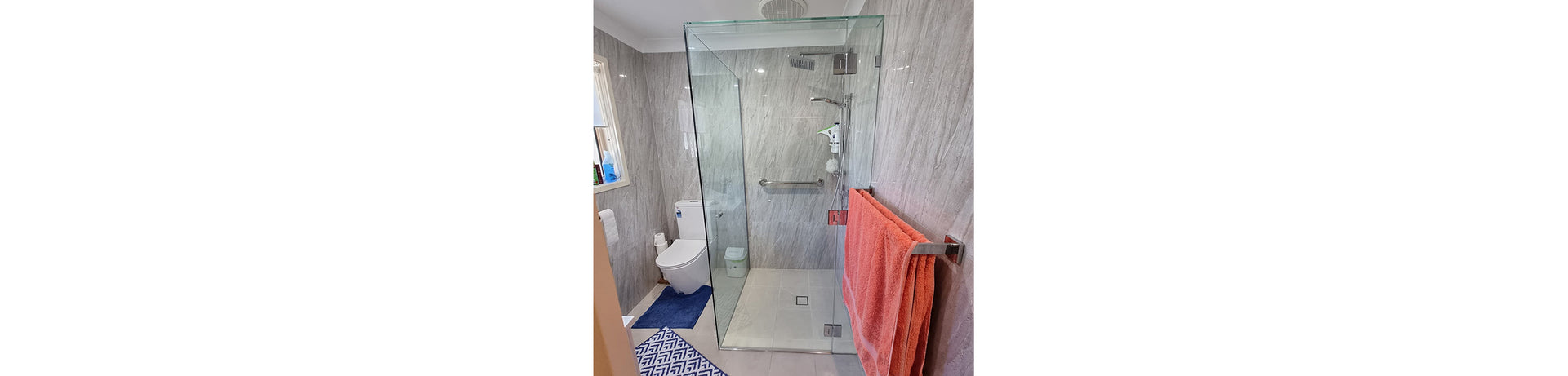 Glass Shower Handles