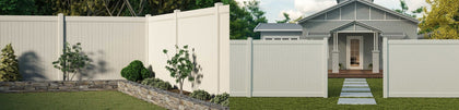 Full Privacy PVC Fencing