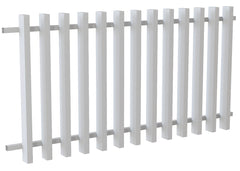 100x50 Aluminium Batten Fence Panel | Radiator Style 125mm Gap Australia