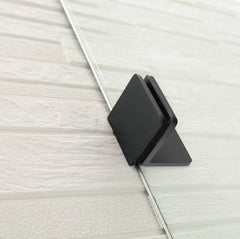 Frameless Grey Tint Glass Shower Screen Fixed Panel - Image 2