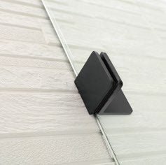 Fluted Glass Shower Screen Fixed Panel, Narrowreed Glass - Image 3