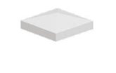 Slimline tapered cap for Semi privacy Hamptons fence post - Image 1