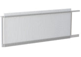 40x10 Aluminium Batten Sliding Gate | Radiator Style 40mm Gap Australia