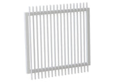 40x10 Aluminium Batten Swing Gate | Radiator Style 60mm Gap Australia