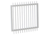 40x10 Aluminium Batten Swing Gate | Radiator Style 80mm Gap Australia