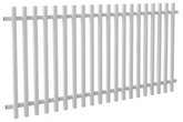 40 x 40mm Radiator Fence Panel – 80mm Gap | Aluminium Batten