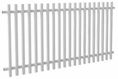 40 x 40mm Radiator Fence Panel – 80mm Gap | Aluminium Batten