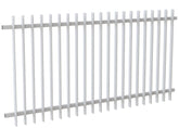 50x10 Aluminium Batten Fence Panel | Radiator Style 100mm Gap Australia