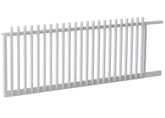 50x25 Aluminium Batten Sliding Gate | Radiator Style 100mm Gap Australia