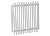50x25 Aluminium Batten Swing Gate | Radiator Style 50mm Gap Australia