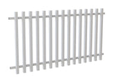 50x50 Aluminium Batten Fence Panel | Radiator Style 100mm Gap Australia