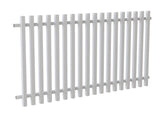 50x50 Aluminium Batten Fence Panel | Radiator Style 75mm Gap Australia