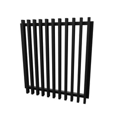 Aluminium Batten Pedestrian Gate, Custom cut to size. Up to 1200mm high x 1000mm wide