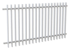 65x16 Aluminium Batten Fence Panel | Radiator Style 100mm Gap Australia