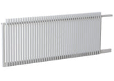 65x16 Aluminium Batten Sliding Gate | Radiator Style 50mm Gap Australia