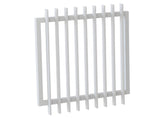 65x16 Aluminium Batten Swing Gate | Radiator Style 100mm Gap Australia