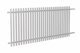 40 x 40mm Radiator Fence Panel – 40mm Gap | Aluminium Batten