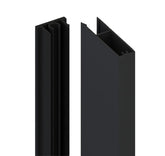 Nexia 65x16mm Aluminium BATTEN EXTRUSION AND CLIP - Monument - Image 1