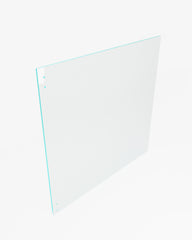 12mm pool fence hinge panel, 1350 x 1000mm Hinge panel to suit Master Range hardware and channel glazing