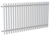 75x25 Aluminium Batten Fence Panel | Radiator Style 75mm Gap Australia