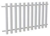 75x75 Aluminium Batten Fence Panel | Radiator Style 125mm Gap Australia