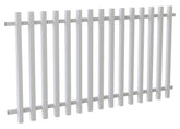 75x75 Aluminium Batten Fence Panel | Radiator Style 75mm Gap Australia