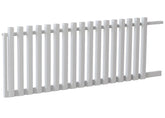75x75 Aluminium Batten Sliding Gate | Radiator Style 100mm Gap Australia