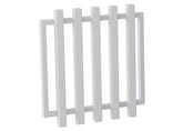 75x75 Aluminium Batten Swing Gate | Radiator Style 125mm Gap Australia