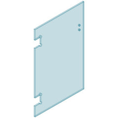 POLARIS PREMIUM Wall/Post GATE - 900mmW x 970mmH - 12mm Clear Toughened Heat Soaked Glass