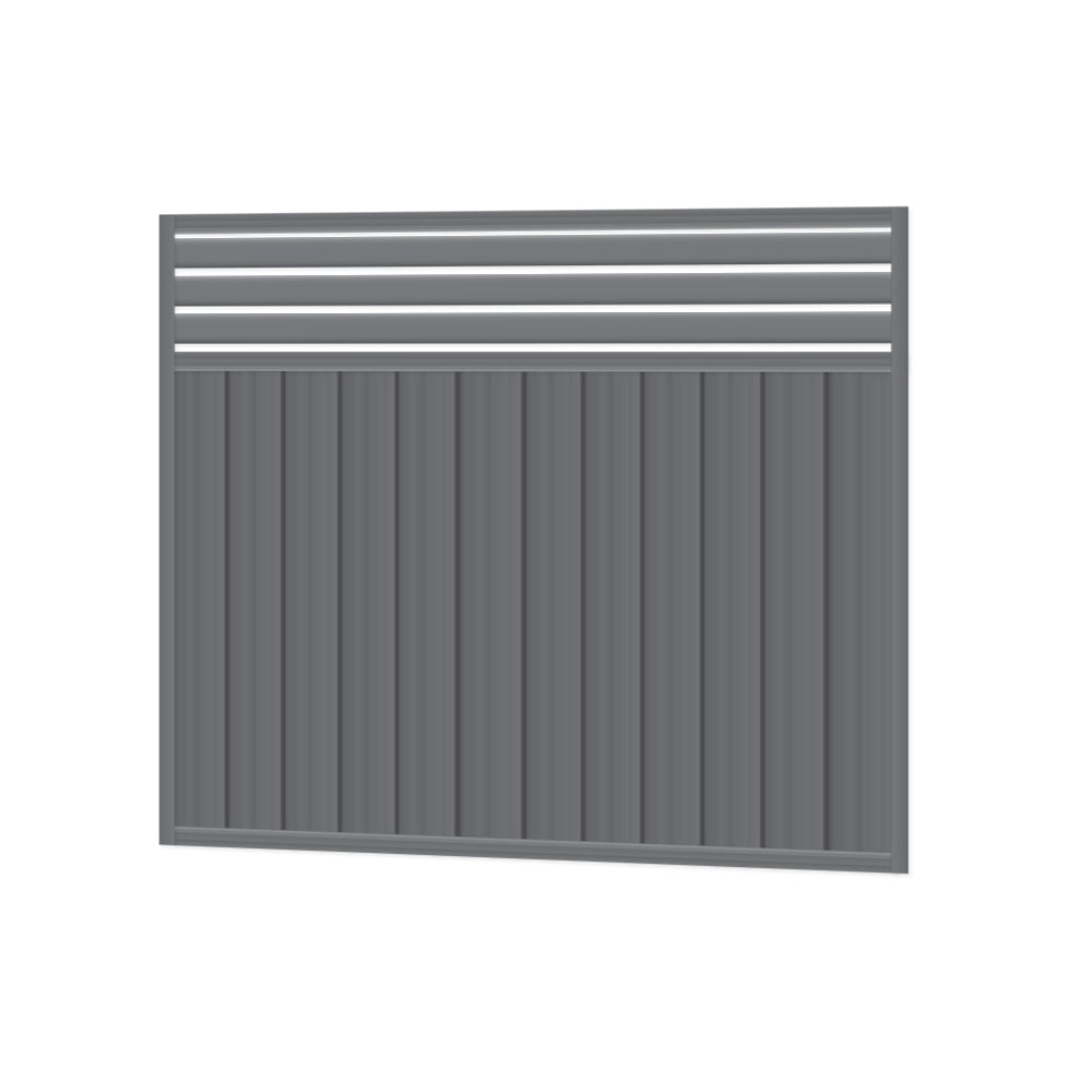 1500mm high x 1720mm Colorbond Breezeway Fencing Gate 100% Australian Made, 2x Sheets, 2x Gate Stiles, 3x Gate Rails, 3x Slats, Screws. - Image 1