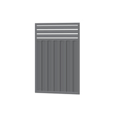 1500mm high x 930mm Colorbond Breezeway Fencing Gate 100% Australian Made, 1x Sheet, 2x Gate Stiles, 3x Gate Rails, 3x Slats, Screws. - Image 1