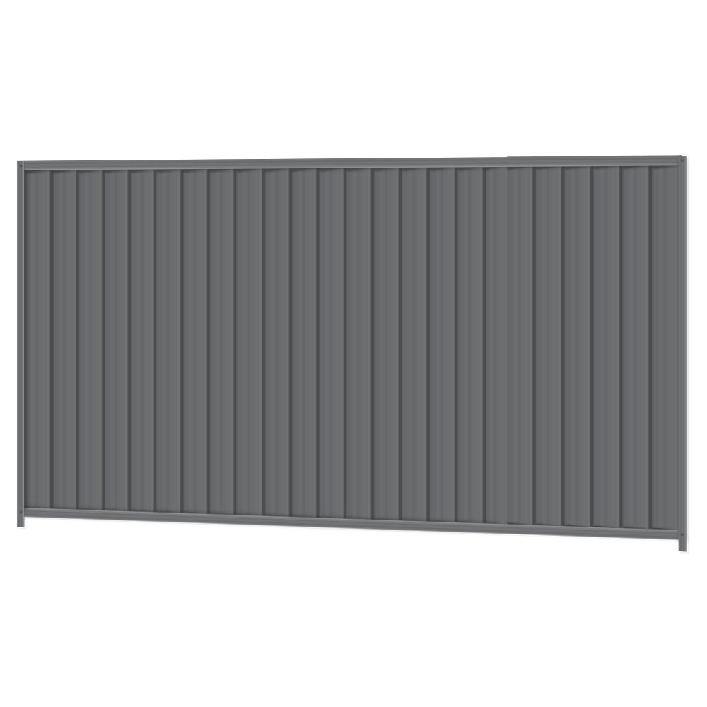 1800mm high x 3180mm Colorbond Fencing Panel 100% Australian Made, 4x Sheets, 2x Posts, 2x Rails, Screws. - Image 1