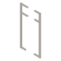 Breezeway Gate Stile - 1800mm