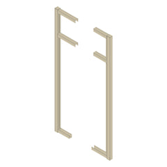 Breezeway Gate Stile - 1800mm