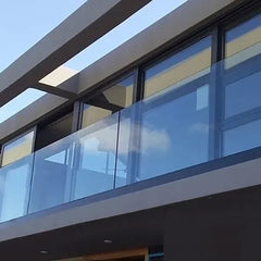 Heavy Duty Deck Mount Channel Glazed Balustrade β VERSATILT KIT (Suits 17.52mm & 21.52mm Glass)
