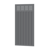 Colorbond Slat FX Gate - 930 x 2100mm 100% Australian Made (930mm wide) 1x Sheet, 2x Stiles, 3x Rails, 1x Infill sheet, Screws.