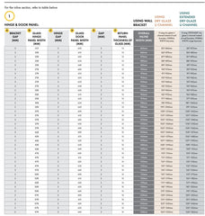 Matt White Frameless Corner Shower Screen with wall brackets