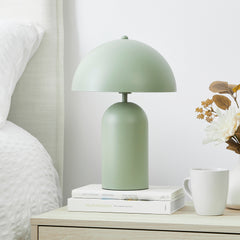 Mushroom 36cm Table Lamp Sage lifestyle image