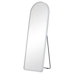 Luna 160cm Standing Arch Front Illuminated Mirror Silver product image 2