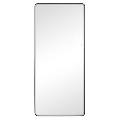 Luna 180cm Rectangle Front Illuminated Mirror Black product image 2