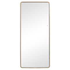 Luna 180cm Rectangle Front Illuminated Mirror Gold product image 2
