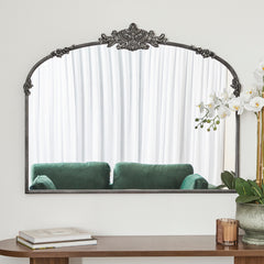 Florence 100cm Baroque Mirror Black product image 4