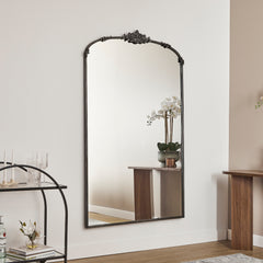 Florence XL 180cm Baroque Mirror Black product image 4