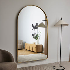 Arden 180cm Arch Mirror Black product image 4