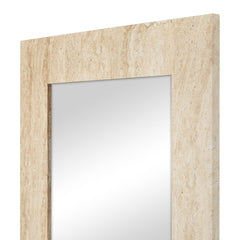 Sienna 180cm Rectangle Mirror Travertine Look product image 3