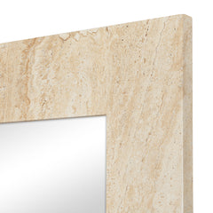 Sienna 180cm Rectangle Mirror Travertine Look product image 4