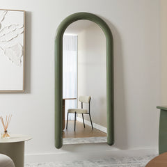 Gigi 180cm Gloss Arch Mirror Olive product image 4
