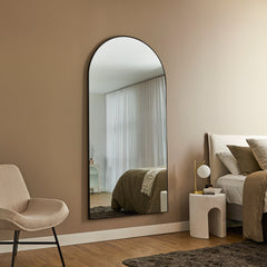 Cindy XXL 200cm Arch Mirror Black product image 4