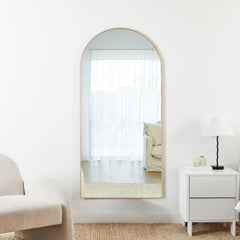 Cindy 160cm Arch Mirror Gold product image 4