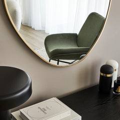Kai 90cm Pebble Mirror Gold product image 4